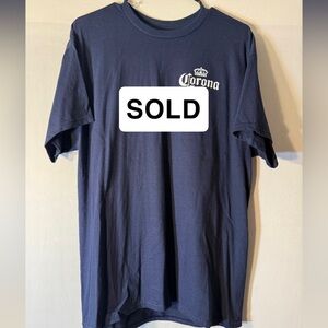 Corona Navy Blue Short Sleeve Tee